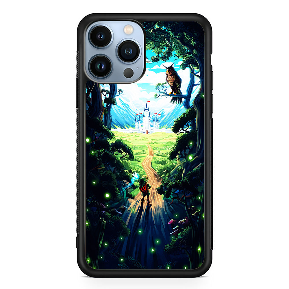Zelda Ocarina Of Time iPhone 15 Pro Case-Phone Case-Rubber Black (2D Case)-Altracase