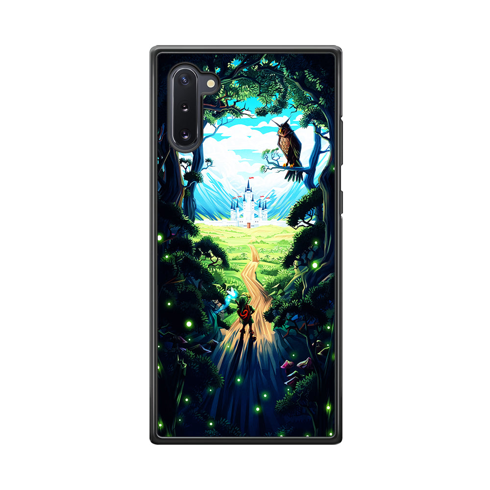 Zelda Ocarina Of Time Samsung Galaxy Note 10 Case-Phone Case-Rubber Black (2D Case)-Altracase