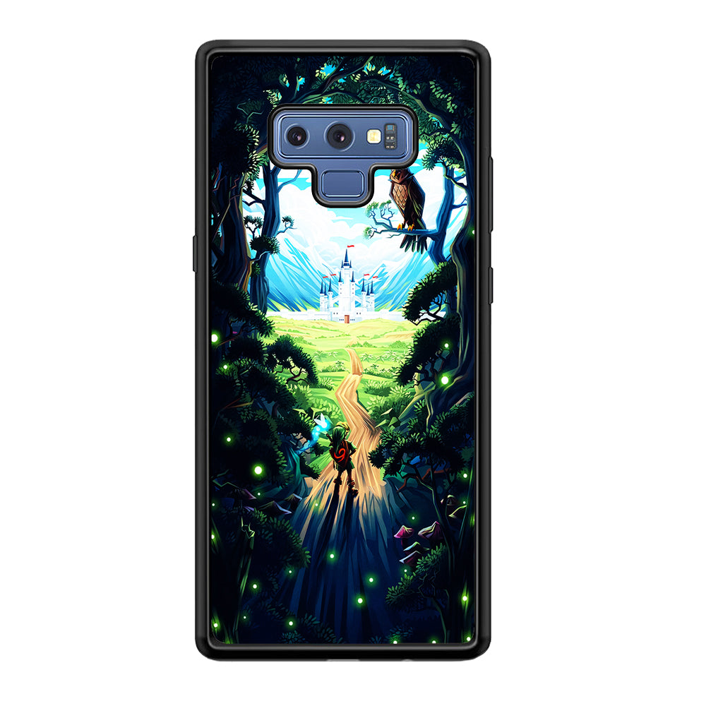 Zelda Ocarina Of Time Samsung Galaxy Note 9 Case-Phone Case-Tempered Glass Case-Altracase