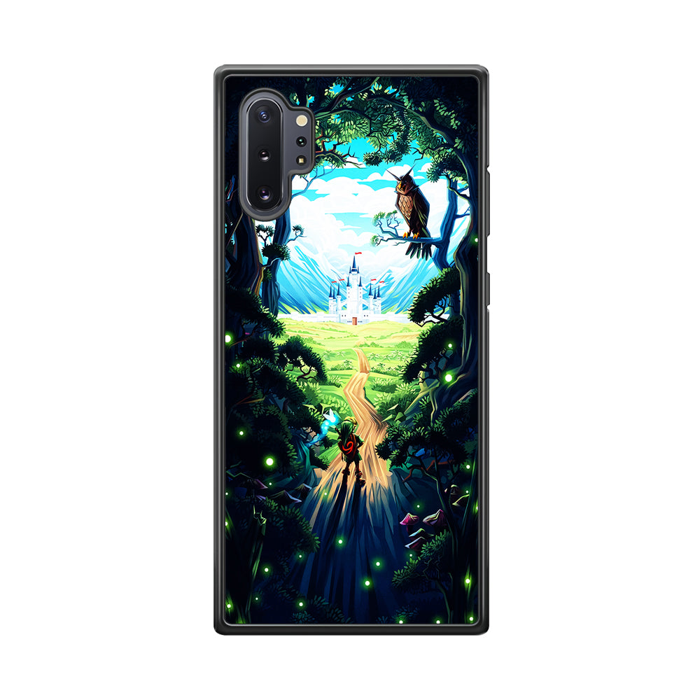Zelda Ocarina Of Time Samsung Galaxy Note 10 Plus Case-Phone Case-Rubber Black (2D Case)-Altracase