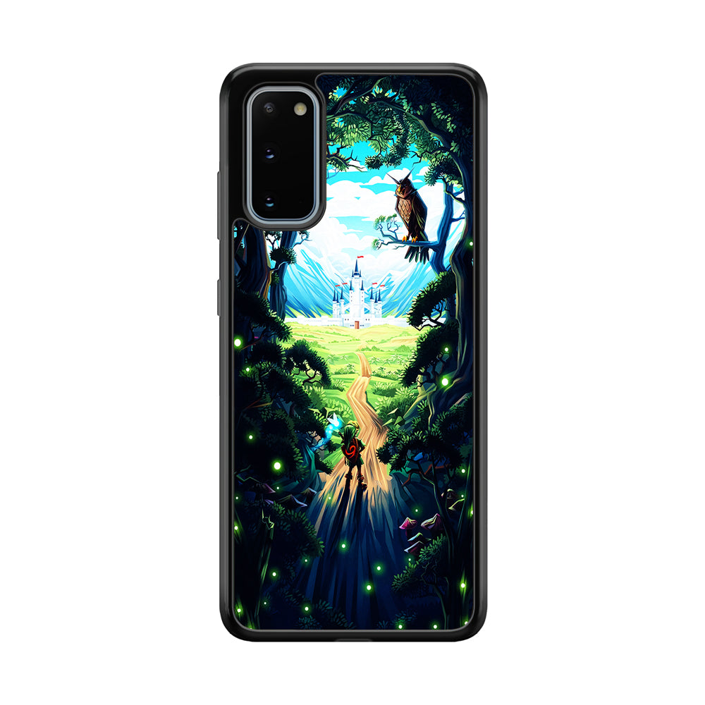 Zelda Ocarina Of Time Samsung Galaxy S20 Case-Phone Case-Rubber Black (2D Case)-Altracase