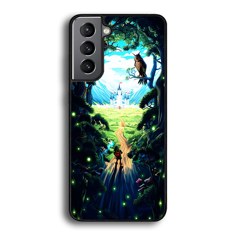 Zelda Ocarina Of Time Samsung Galaxy S21 Plus Case-Phone Case-Rubber Black (2D Case)-Altracase