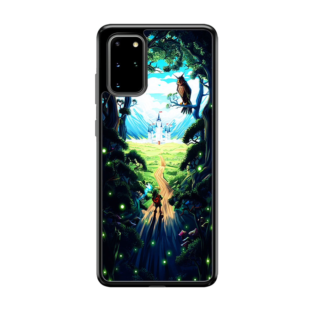 Zelda Ocarina Of Time Samsung Galaxy S20 Plus Case-Phone Case-Rubber Black (2D Case)-Altracase