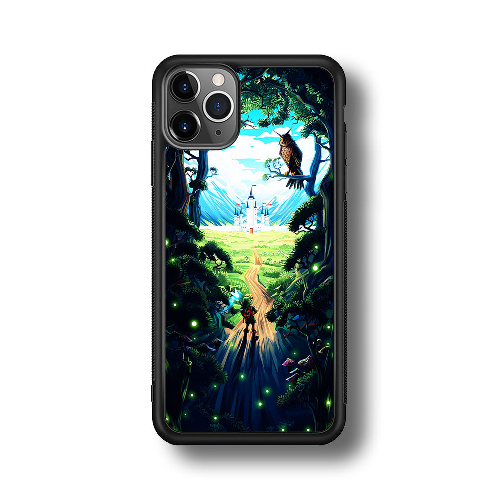 Zelda Ocarina Of Time iPhone 11 Pro Max Case-Phone Case-Rubber Black (2D Case)-Altracase