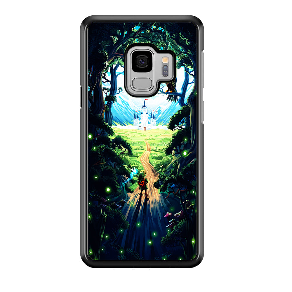 Zelda Ocarina Of Time Samsung Galaxy S9 Case-Phone Case-Rubber Black (2D Case)-Altracase