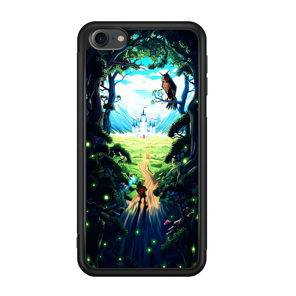 Zelda Ocarina Of Time iPod Touch 6 Case-Phone Case-Rubber White (2D Case)-Altracase