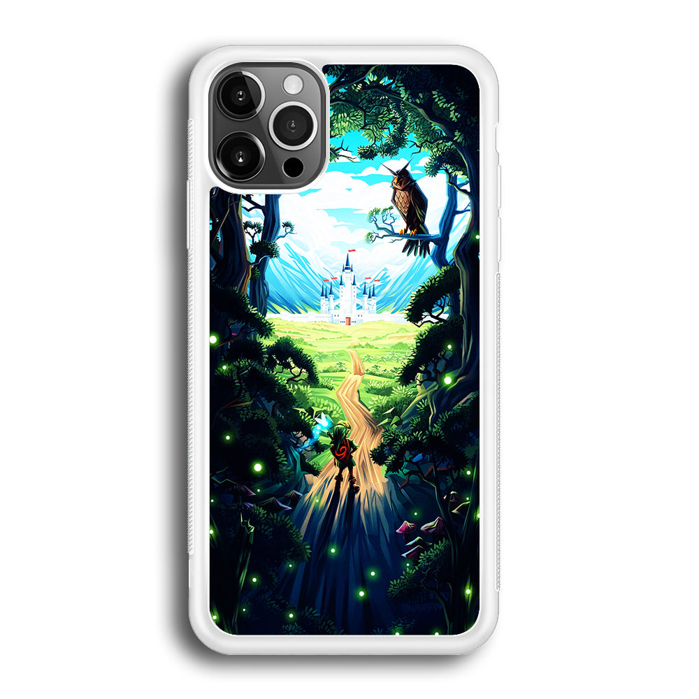 Zelda Ocarina Of Time iPhone 12 Pro Max Case-Phone Case-Rubber White (2D Case)-Altracase