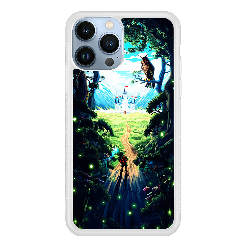 Zelda Ocarina Of Time iPhone 15 Pro Case-Phone Case-Rubber White (2D Case)-Altracase