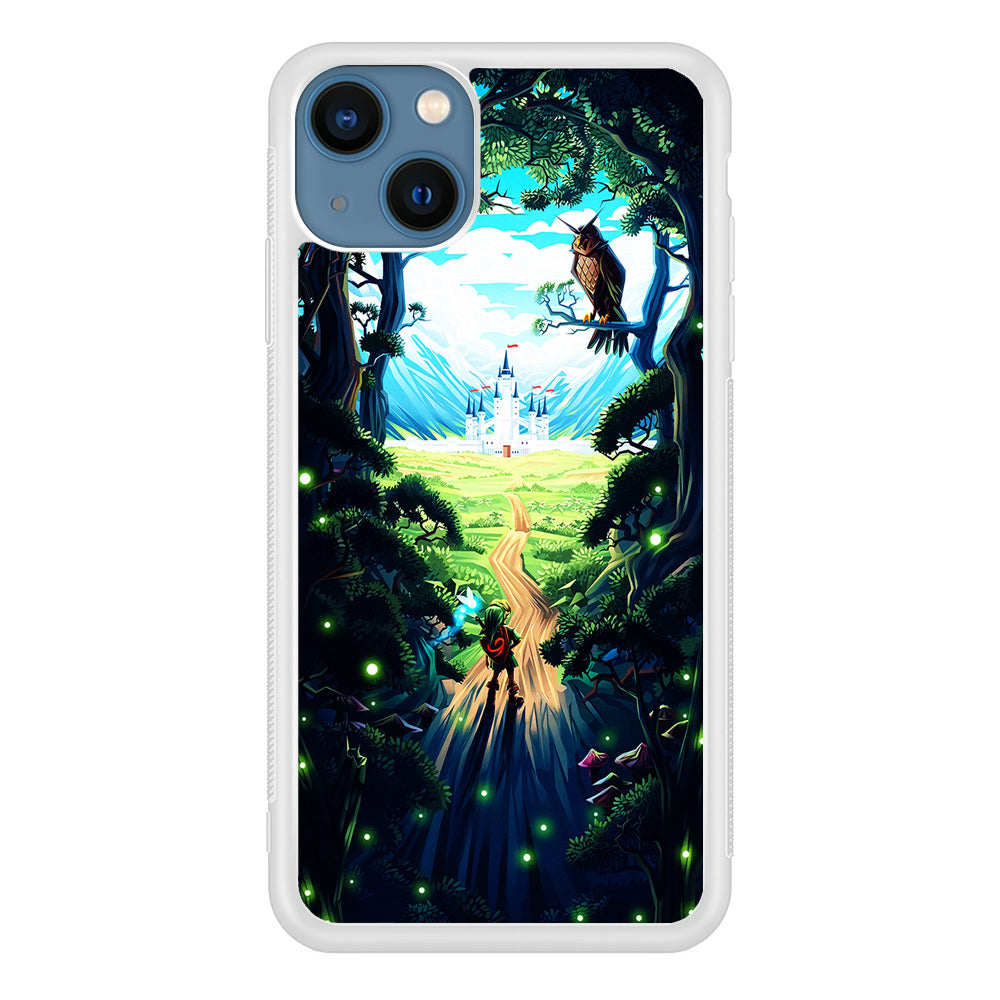 Zelda Ocarina Of Time iPhone 15 Plus Case-Phone Case-Rubber White (2D Case)-Altracase