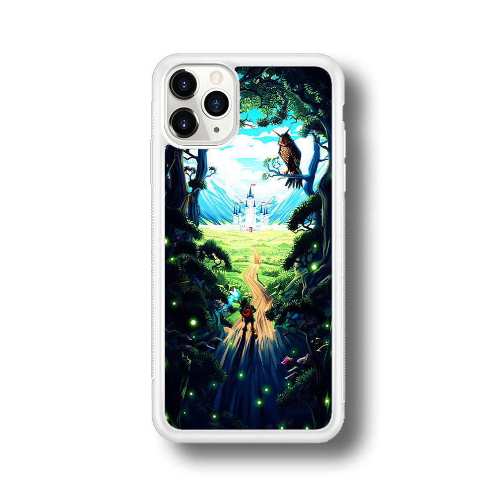 Zelda Ocarina Of Time iPhone 11 Pro Max Case-Phone Case-Rubber White (2D Case)-Altracase