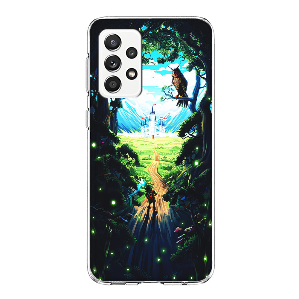Zelda Ocarina Of Time Samsung Galaxy A52 Case-Phone Case-Clear Soft Case-Altracase