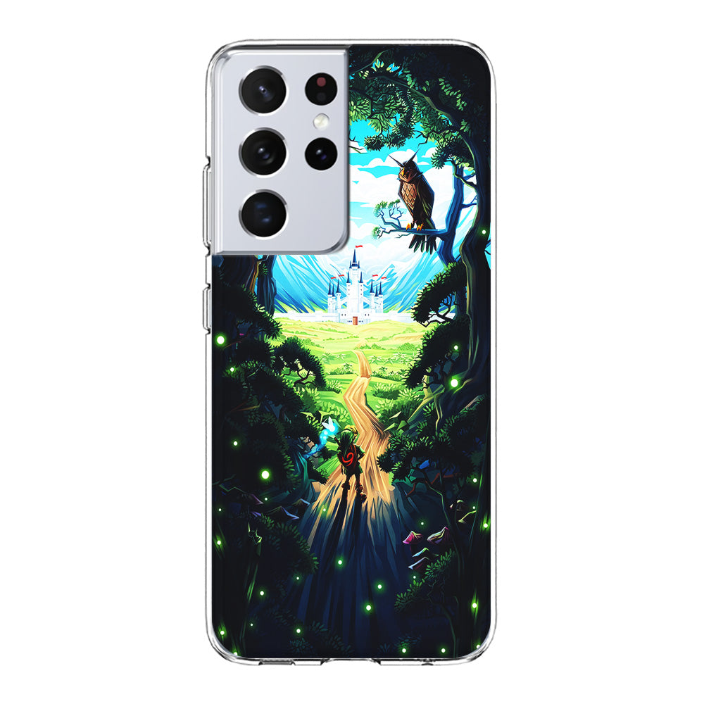 Zelda Ocarina Of Time Samsung Galaxy S21 Ultra Case-Phone Case-Clear Soft Case-Altracase