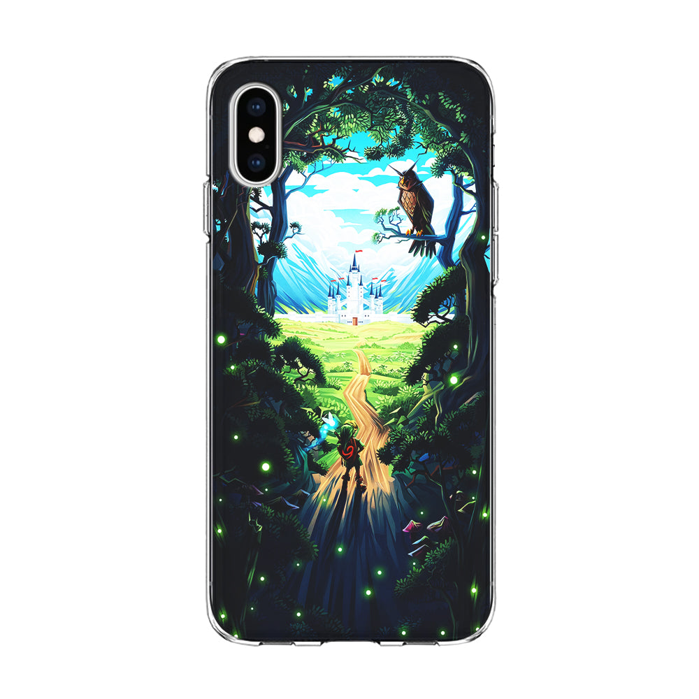 Zelda Ocarina Of Time iPhone Xs Case-Phone Case-Clear Soft Case-Altracase