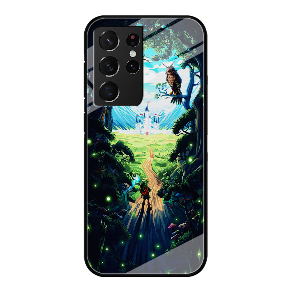 Zelda Ocarina Of Time Samsung Galaxy S21 Ultra Case-Phone Case-Tempered Glass Case-Altracase