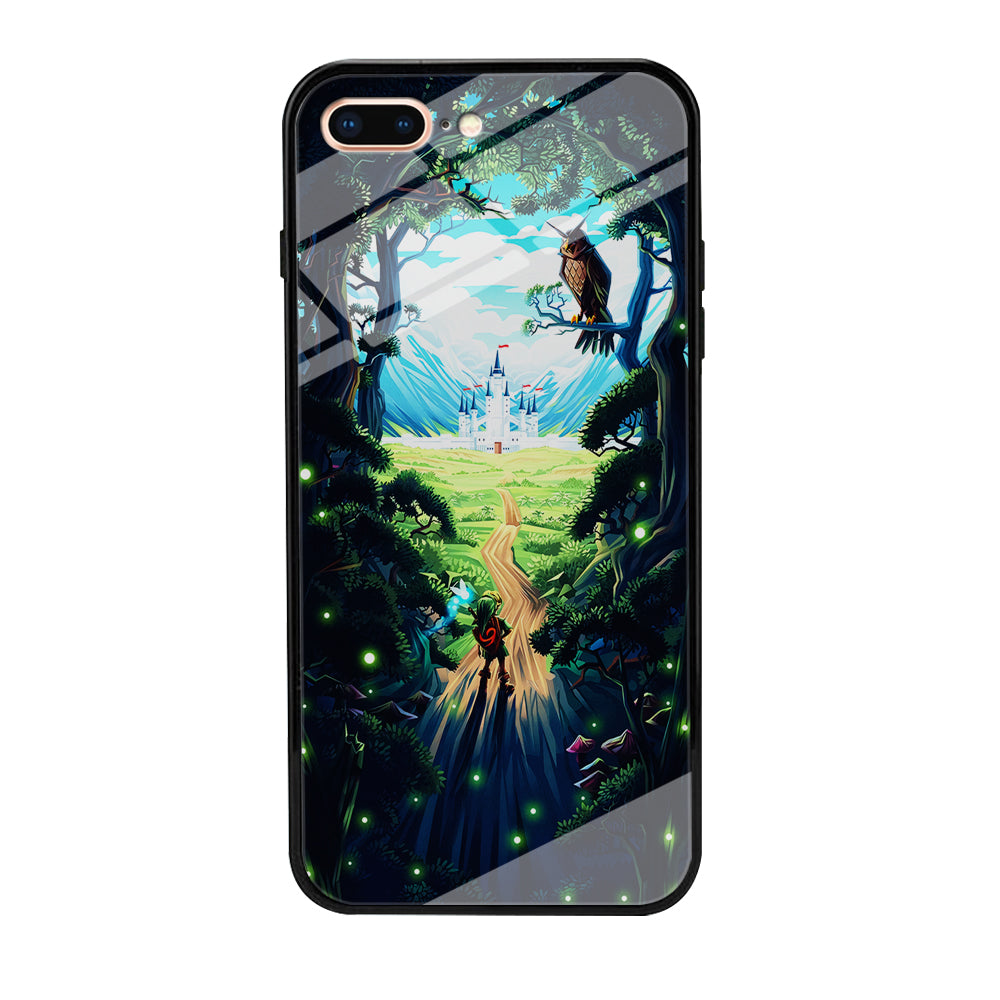 Zelda Ocarina Of Time iPhone 8 Plus Case-Phone Case-Tempered Glass Case-Altracase