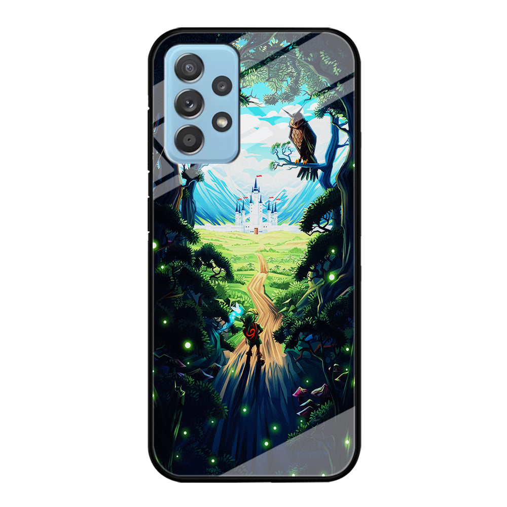 Zelda Ocarina Of Time Samsung Galaxy A72 Case-Phone Case-Tempered Glass Case-Altracase