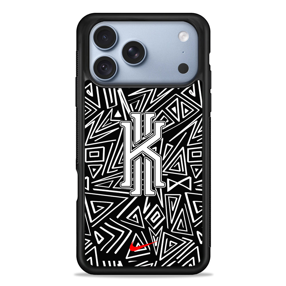 Kyrie Irving Abstract Shapes iPhone 18 Pro Case - iPhone 18 Pro Silicone Case
