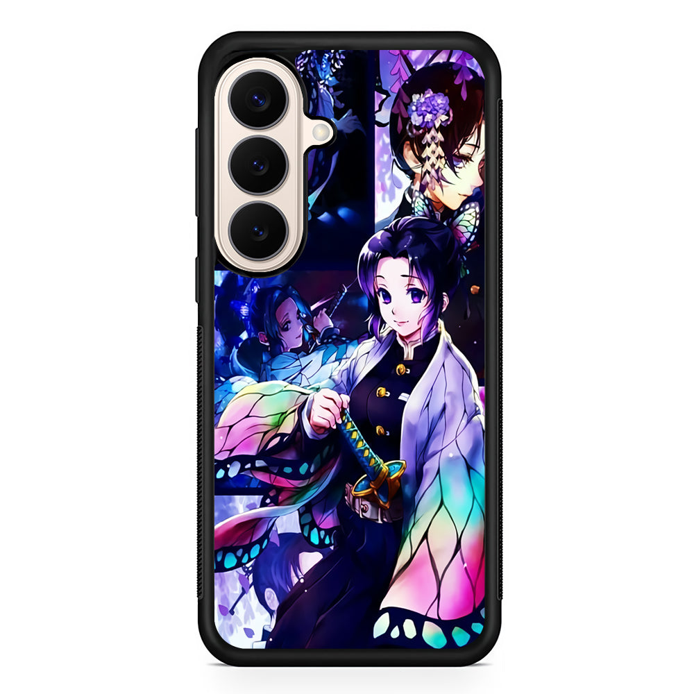 Demon Slayer Nezuko Aesthetic Samsung Galaxy S26 Case | Durable Protective Rubber Cover