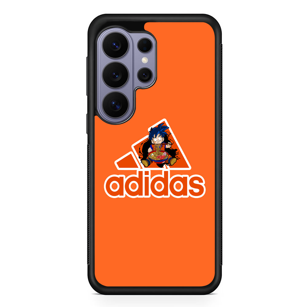 Adidas Son Goku Eats Ramen Samsung Galaxy S26 Ultra Case | Slim Durable Protective Cover
