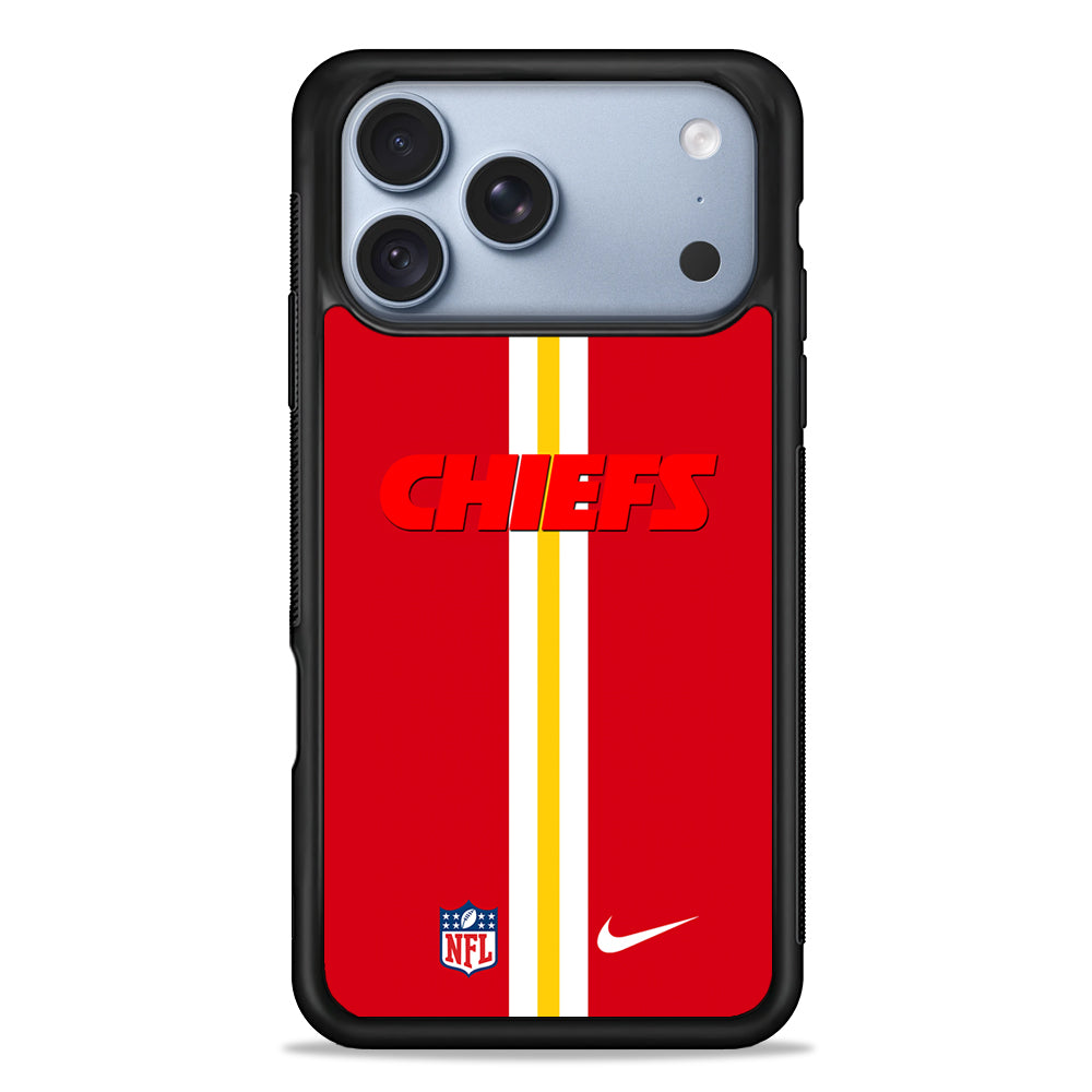 NFL Kansas City Chiefs Nike iPhone 18 Pro Case - iPhone 18 Pro Silicone Case