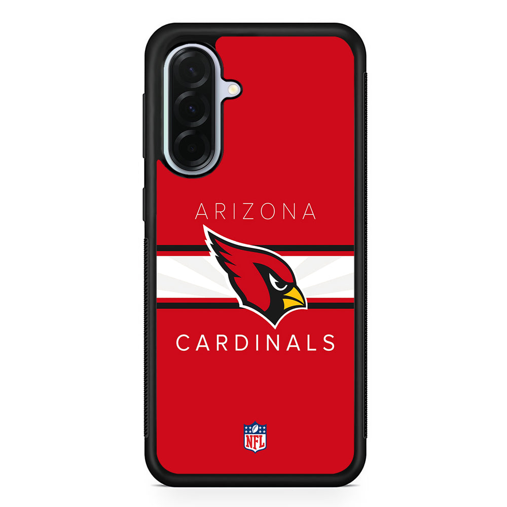 NFL Arizona Cardinals Team Logo Samsung Galaxy A36 Case | Durable Samsung Galaxy A36 Protective Case