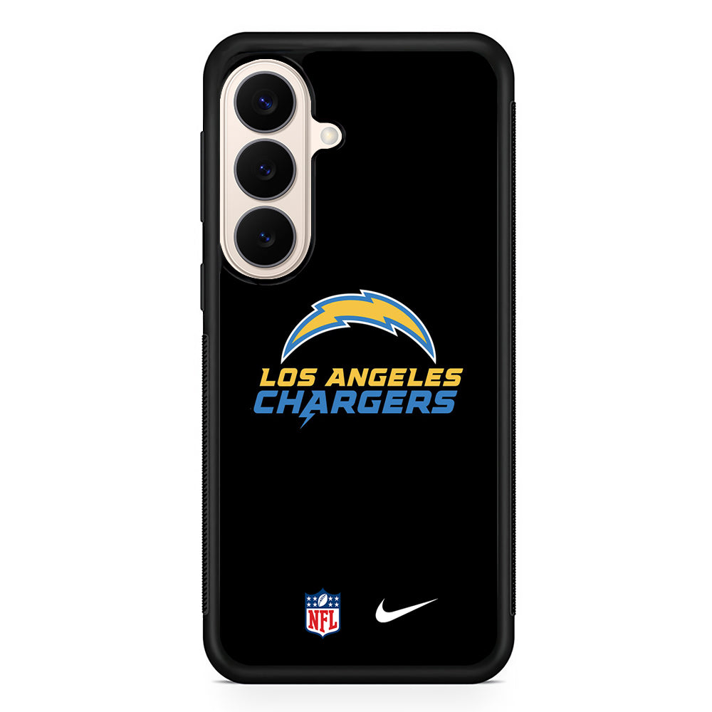 NFL Los Angeles Chargers Nike Logo Samsung Galaxy S26 Case – Slim Protective Phone Cover
