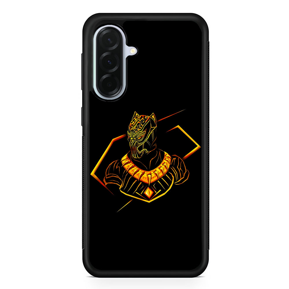 Black Panther Golden Art Samsung Galaxy A36 Case | Durable Samsung Galaxy A36 Protective Case