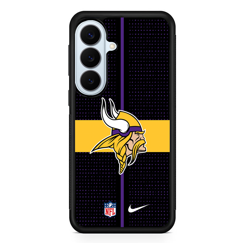 NFL Minnesota Vikings Dot Nike Samsung Galaxy S26 Plus Case | Lightweight Protective Phone Cover