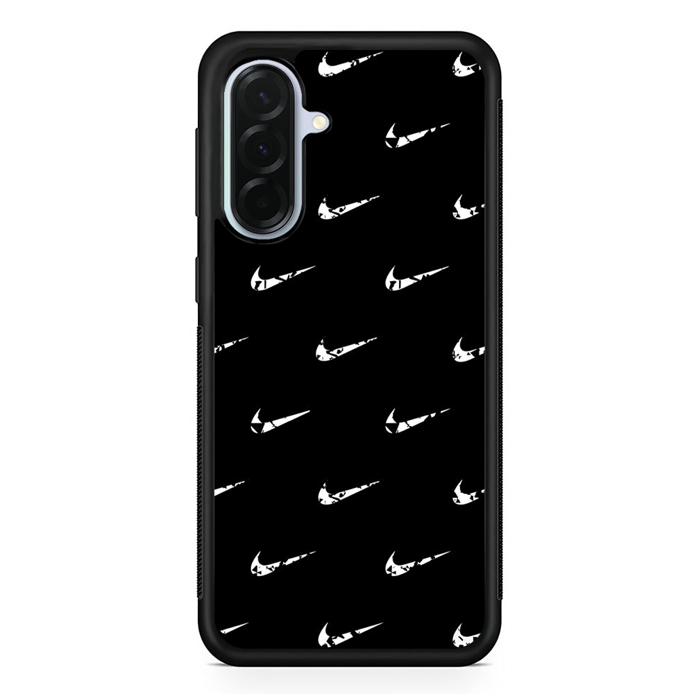Nike Logo Pattern Samsung Galaxy A36 Case | Durable Samsung Galaxy A36 Protective Case