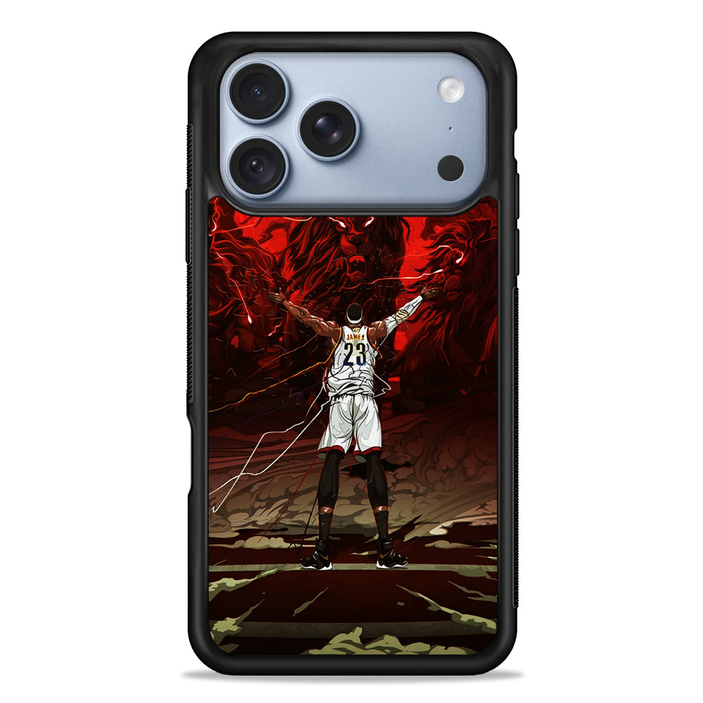 Lebron James Lion Art iPhone 18 Pro Case - iPhone 18 Pro Silicone Case