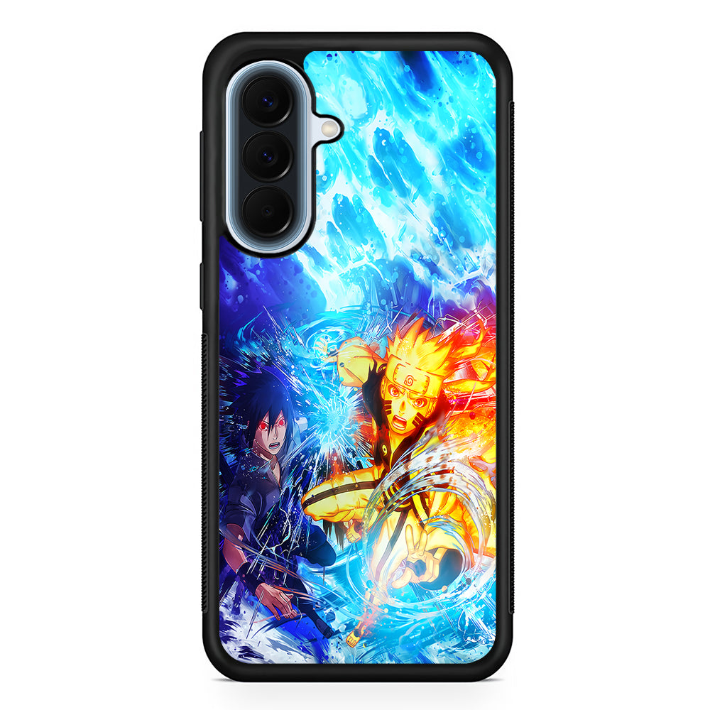 Naruto Sasuke Together Samsung Galaxy A57 Case | Slim Samsung Galaxy A57 Protective Case