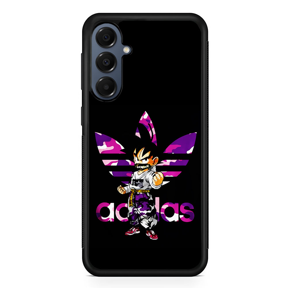 Adidas Purple Camo Son Goku Samsung Galaxy A16 Case | Slim Protective Cover for Samsung Galaxy A16