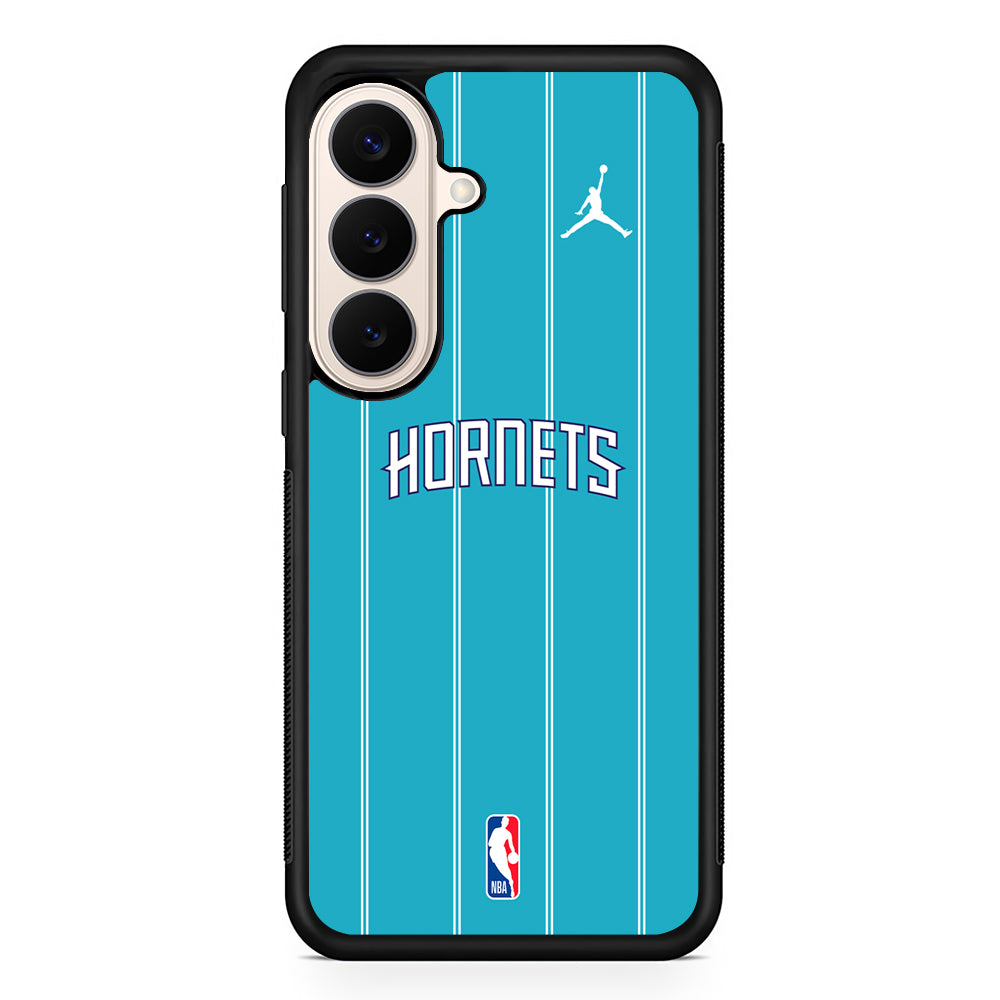 NBA Charlotte Hornets Teal Jordan Samsung Galaxy S26 Case – Slim Protective Phone Cover