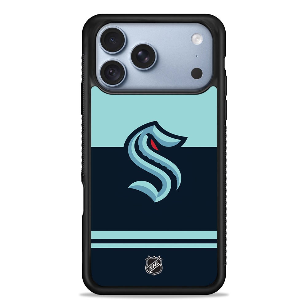 NHL Seattle Kraken Team iPhone 18 Pro Case - iPhone 18 Pro Silicone Case