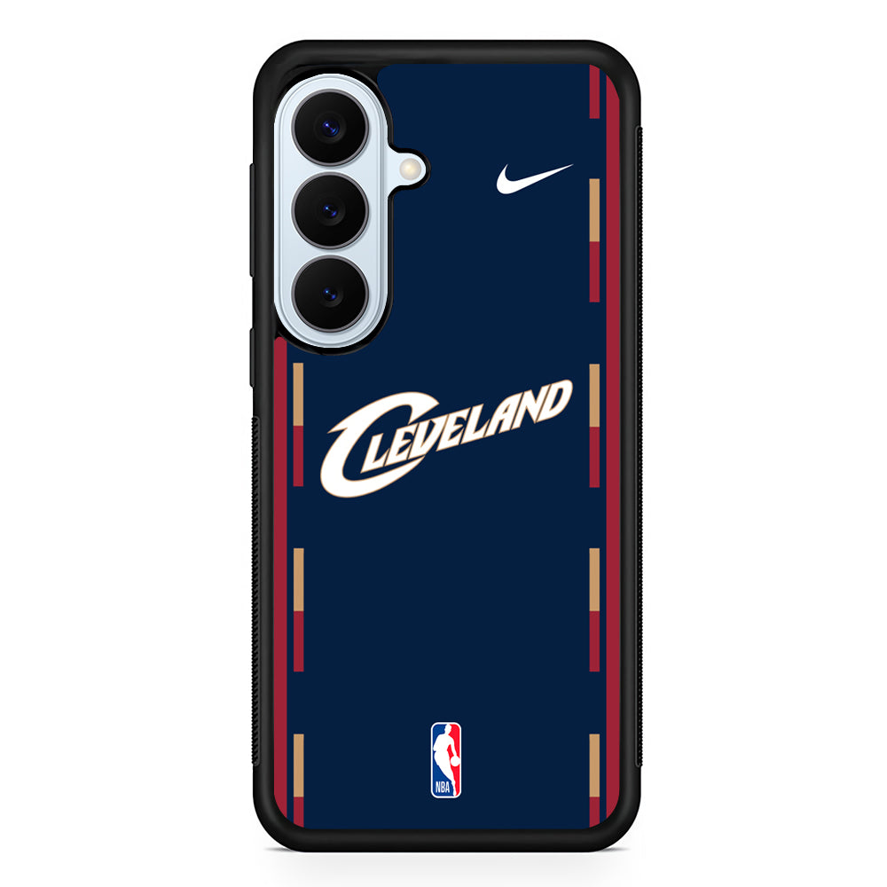 NBA Cleveland Cavaliers Navy Nike Samsung Galaxy S26 Plus Case | Lightweight Protective Phone Cover