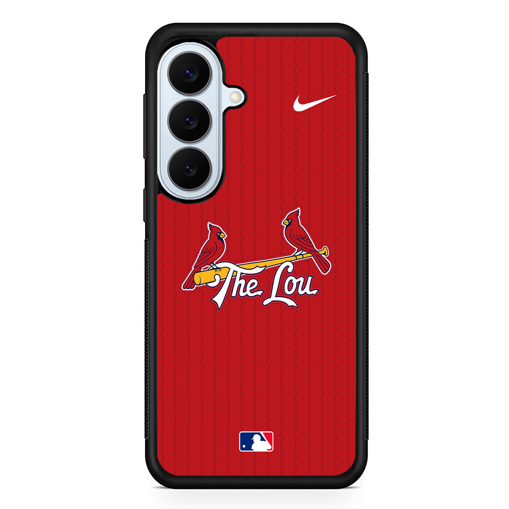 MLB St Louis Cardinals Red Nike Samsung Galaxy S26 Plus Case | Lightweight Protective Phone Cover