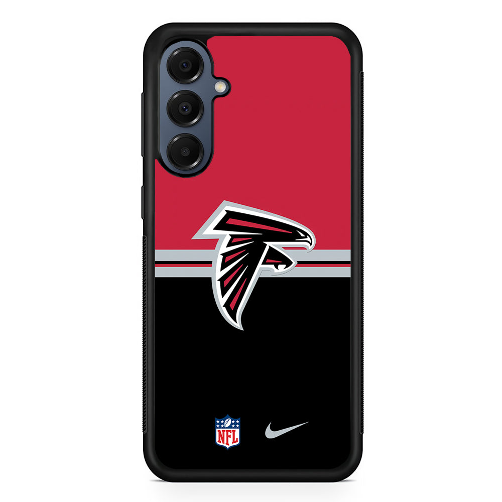 NFL Atlanta Falcons Black Nike Samsung Galaxy A16 Case | Slim Protective Cover for Samsung Galaxy A16