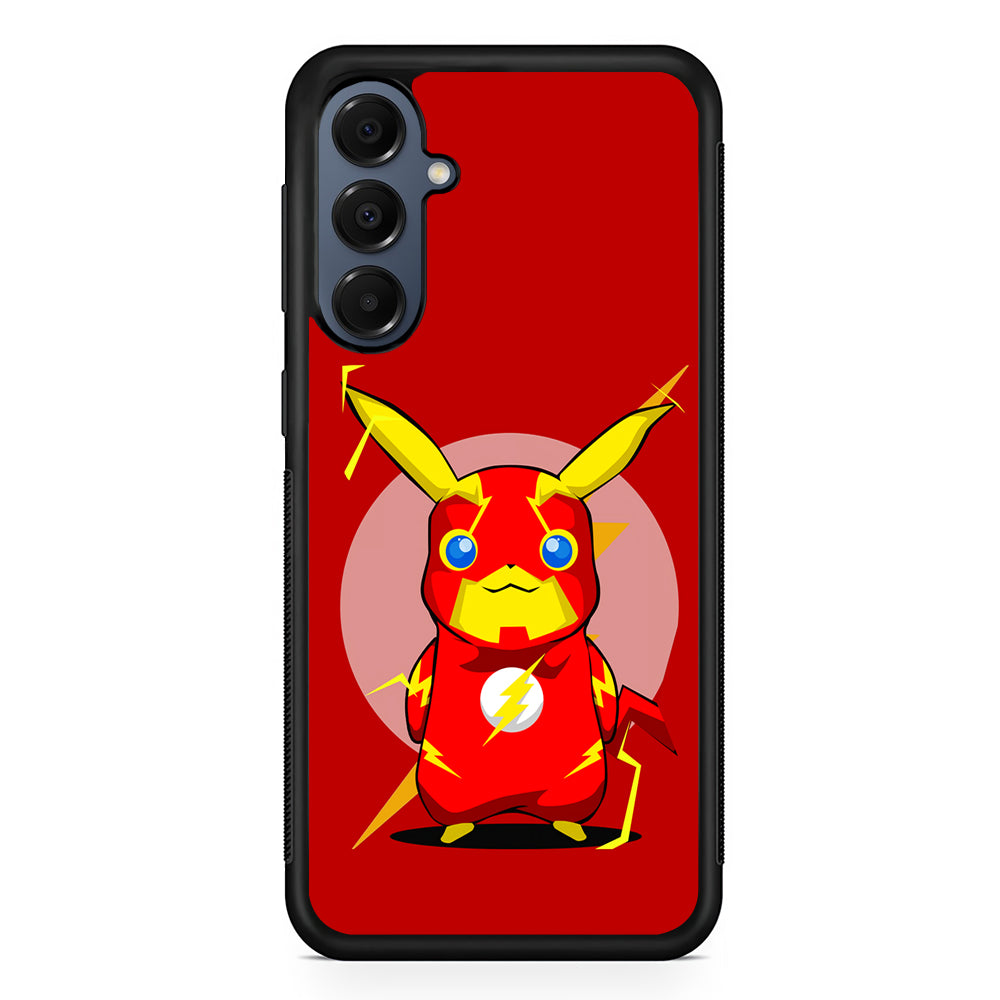 Pikachu in The Flash's Costume Samsung Galaxy A16 Case | Slim Protective Cover for Samsung Galaxy A16