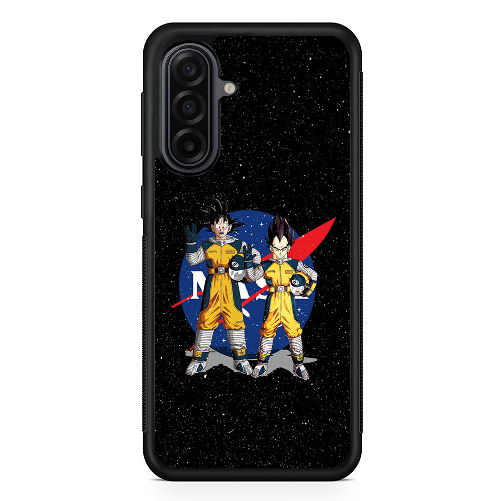 Nasa Goku and Vegeta Samsung Galaxy A17 Case | Durable Rubber Samsung Galaxy A17 Phone Case
