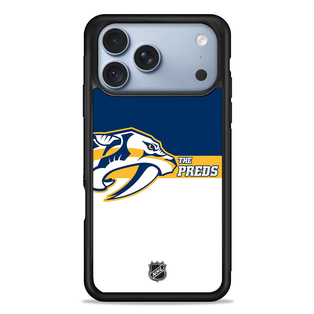 NHL Nashville Predators The Preds iPhone 18 Pro Case - iPhone 18 Pro Silicone Case