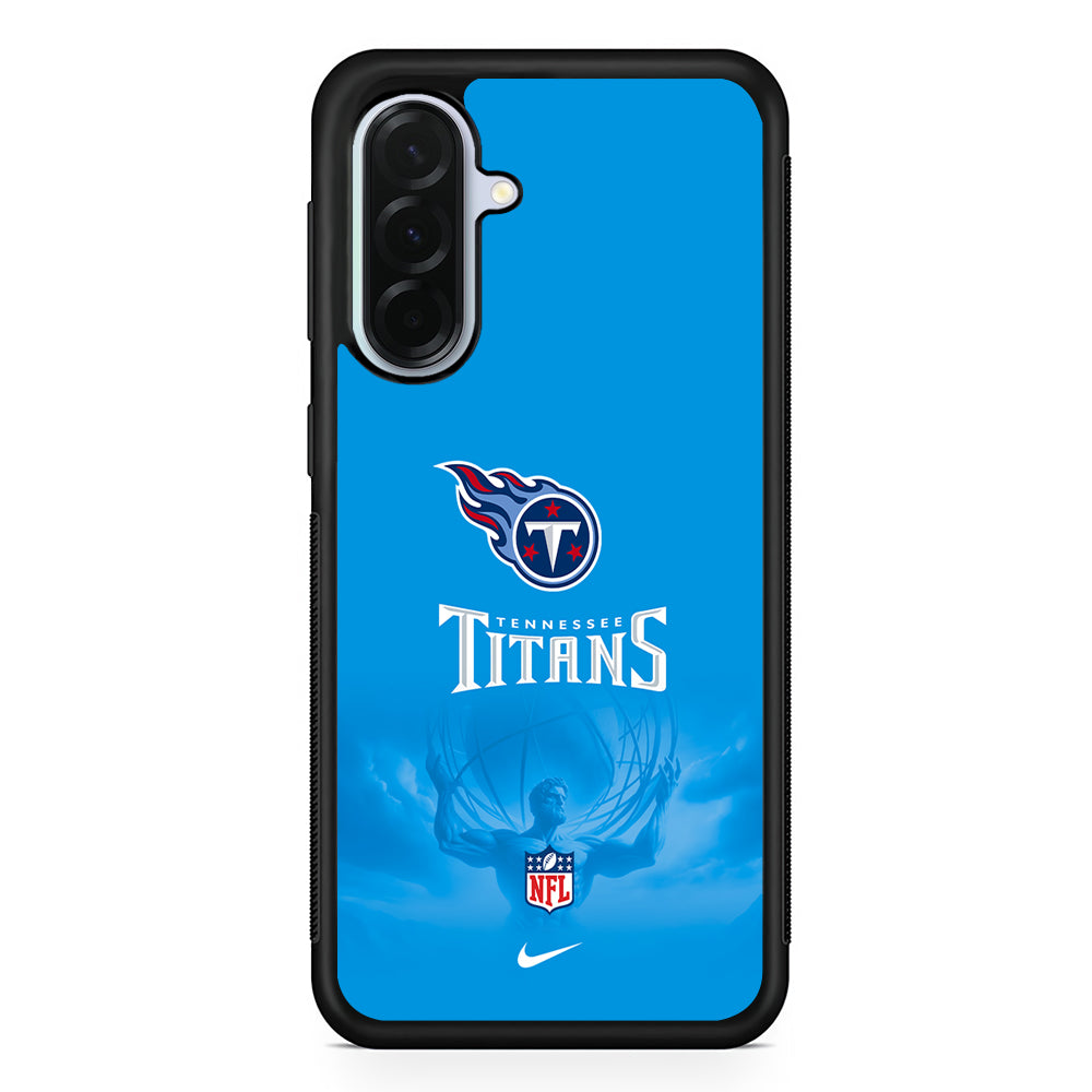 NFL Tennessee Titans Blue Nike Samsung Galaxy A36 Case | Durable Samsung Galaxy A36 Protective Case