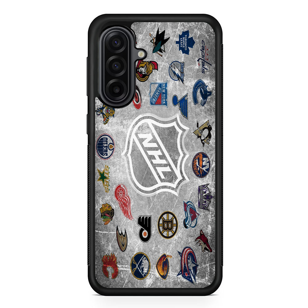 Hockey Teams NHL 003 Samsung Galaxy A17 Case | Durable Rubber Samsung Galaxy A17 Phone Case
