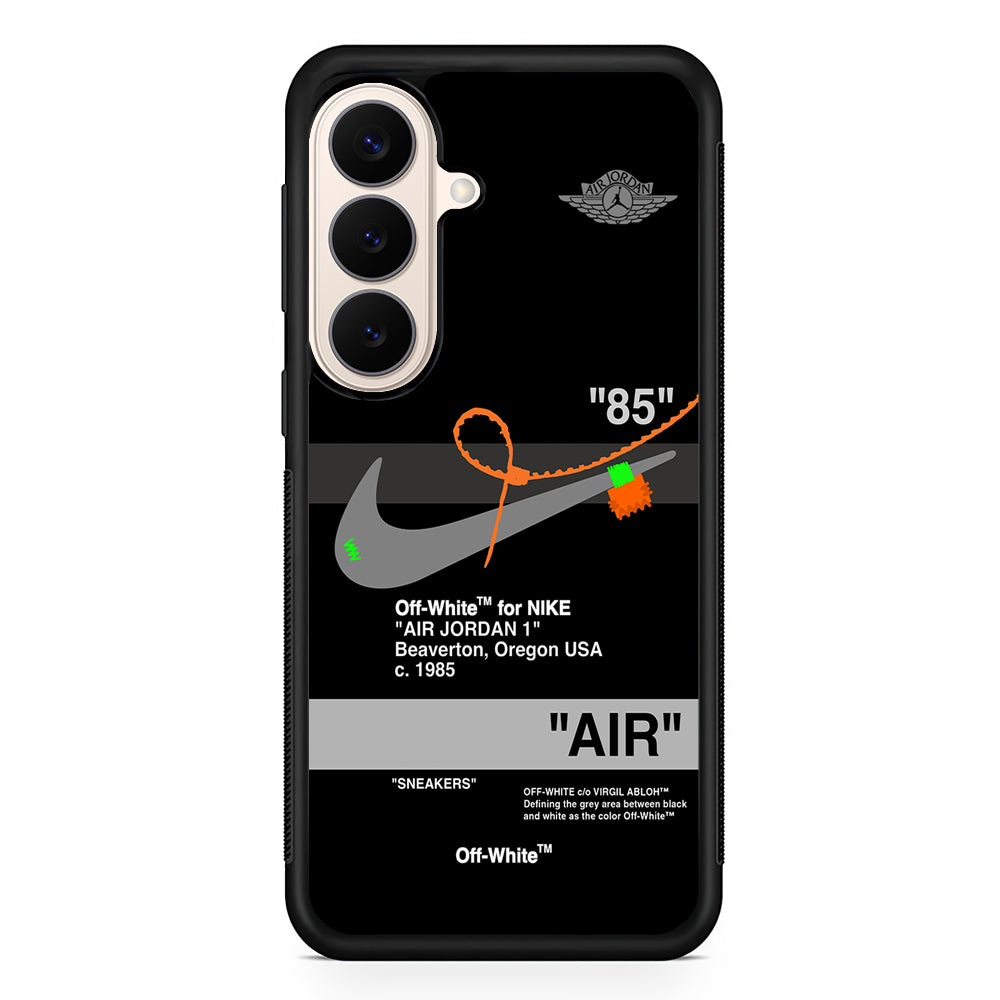 Nike X Air Jordan Black Samsung Galaxy S26 Case – Slim Protective Phone Cover