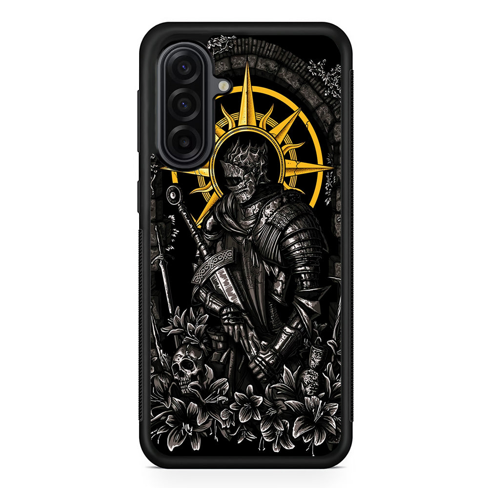 Dark Souls Soul Of Cinder Samsung Galaxy A17 Case | Durable Rubber Samsung Galaxy A17 Phone Case