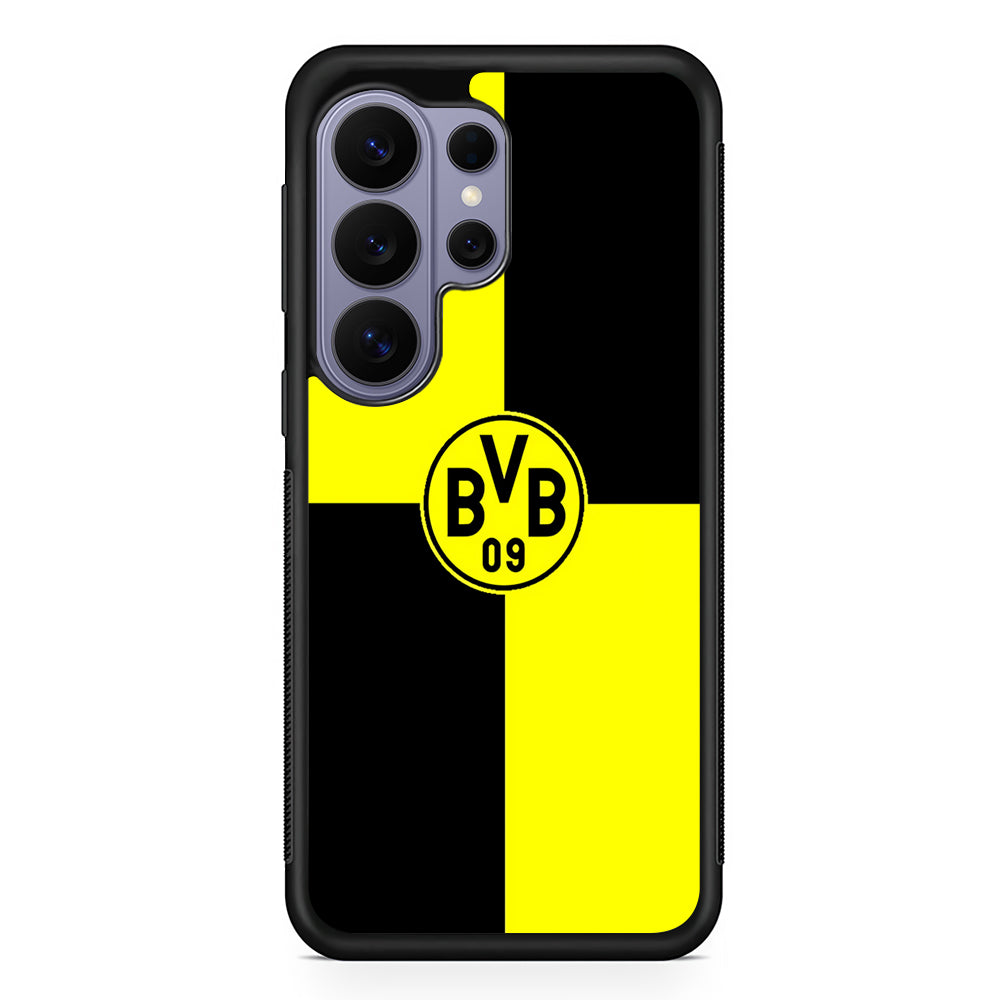 Borussia Dortmund Logo Club Samsung Galaxy S26 Ultra Case | Protective Rubber Cover