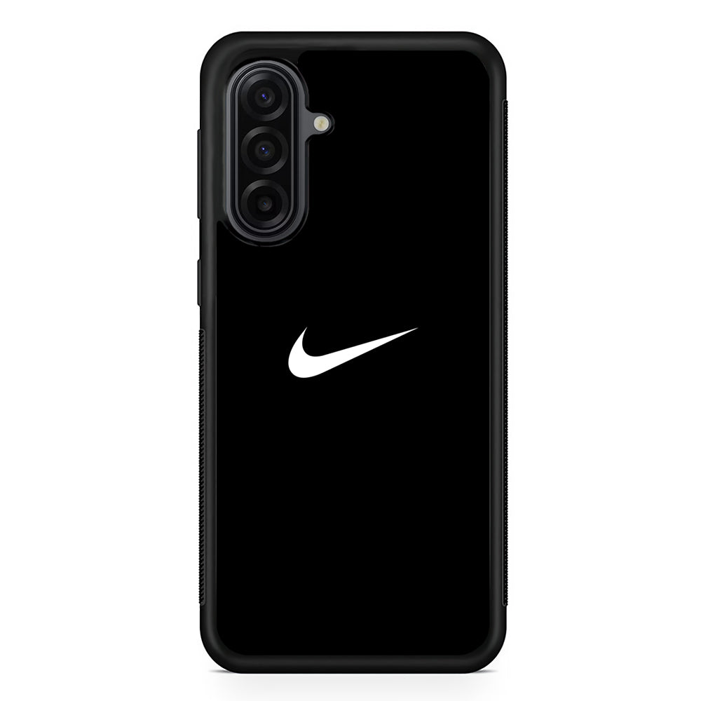 Nike Logo Black Simple Samsung Galaxy A17 Case | Durable Rubber Samsung Galaxy A17 Phone Case