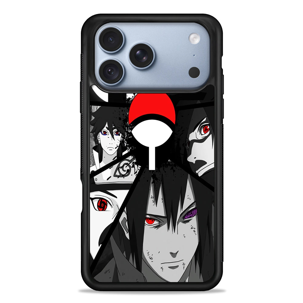 Naruto Uchiha Clan iPhone 18 Pro Case - iPhone 18 Pro Silicone Case