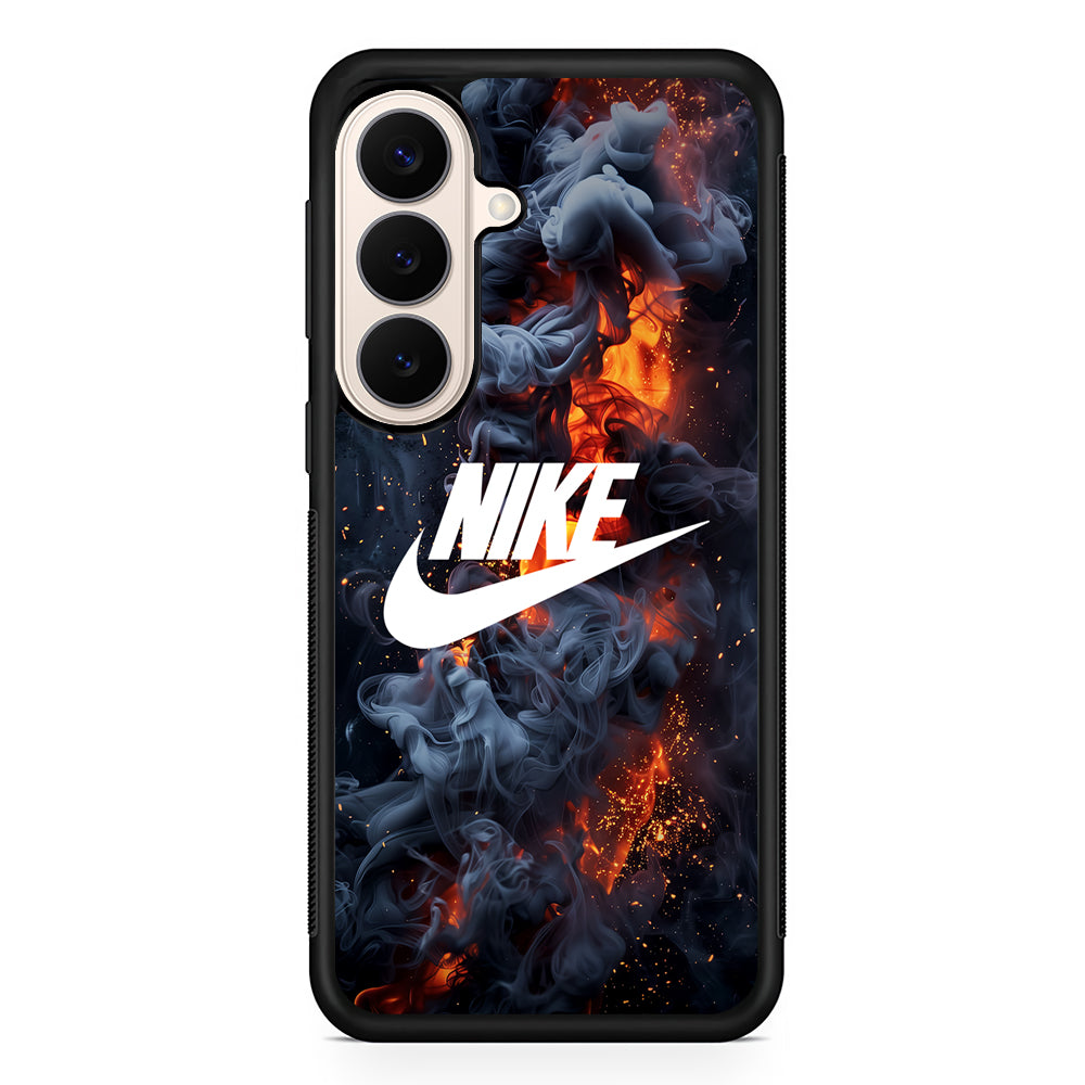 Nike Fire Across The Darkness Samsung Galaxy S26 Case – Slim Protective Phone Cover