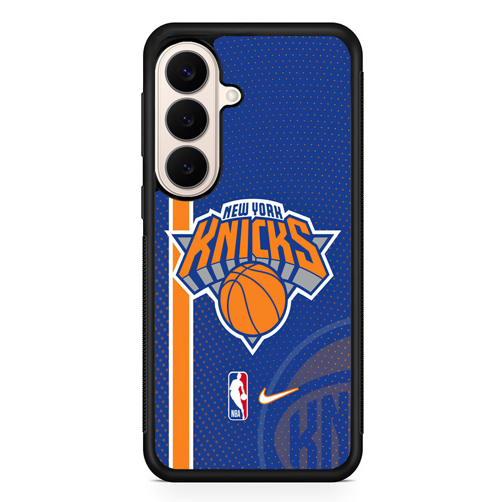 NBA New York Knicks Blue Nike Samsung Galaxy S26 Case – Slim Protective Phone Cover