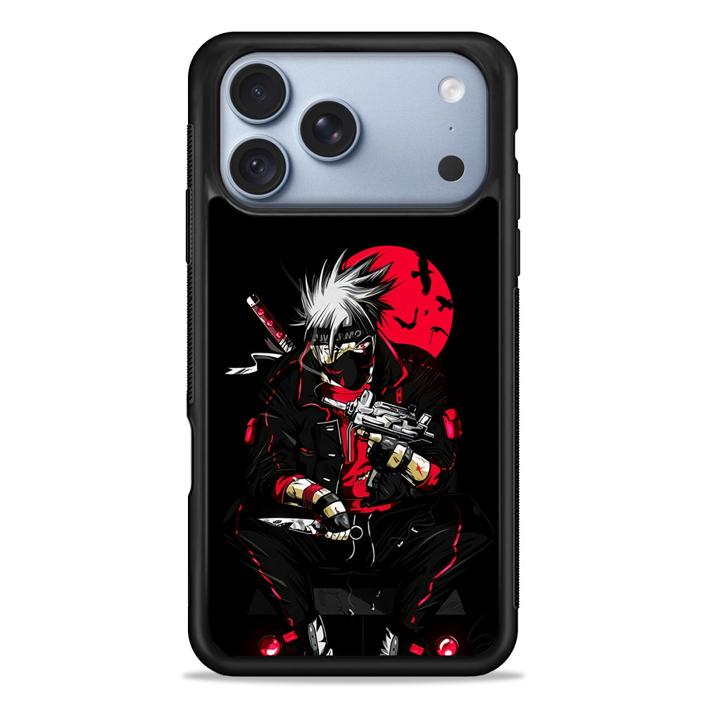 Kakashi Hatake Mafia Style iPhone 18 Pro Case - iPhone 18 Pro Silicone Case